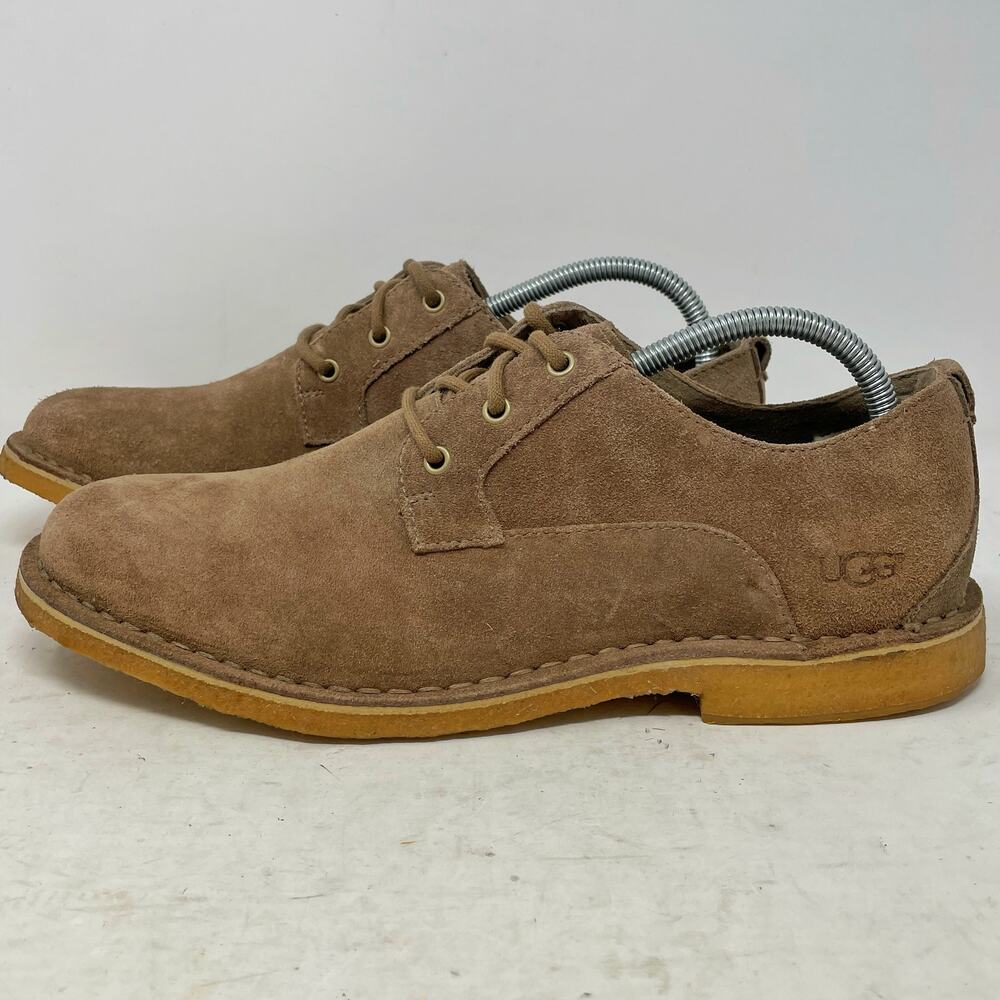 UGG Brown Suede Chunky Y2K Low Sneakers Mens Size 9